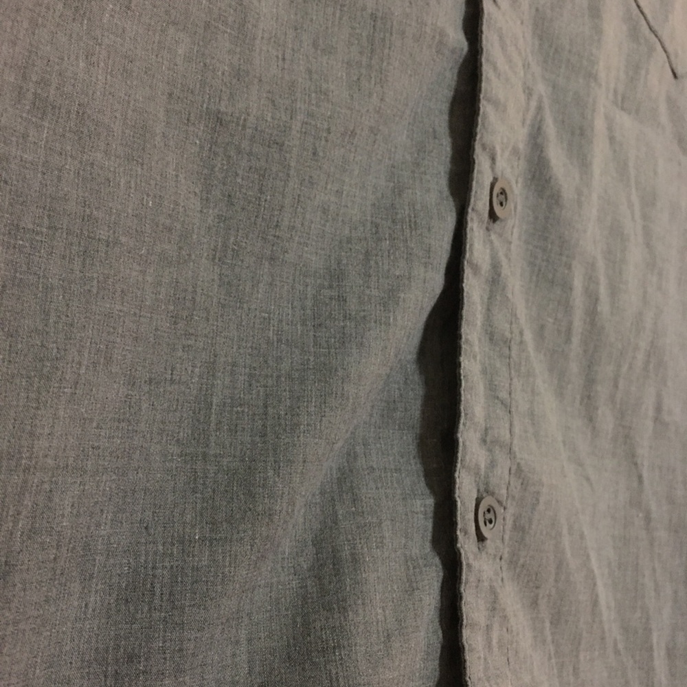 Grey button up - Picture 4 of 4